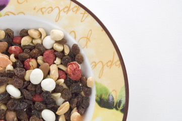 Mixed Nutsin a Dish