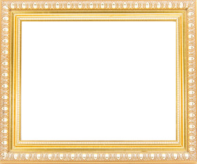 golden vintage frame