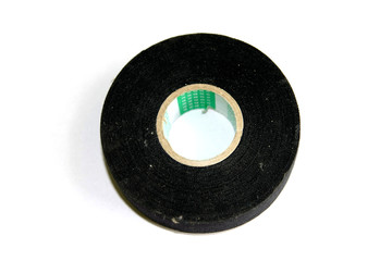 Black adhesive fabric tape