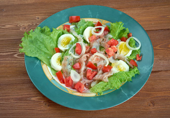Ensalada de bacalao