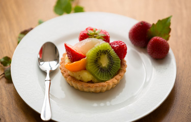 Tarte aux fruits d'été