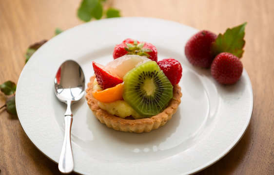 Tarte aux fruits d'&eacute;t&eacute;