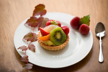Tarte aux fruits d'été