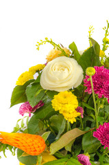 Thai style carrot carving and vegetable carving.