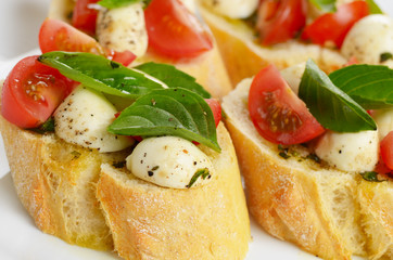 Caprese sandwiches