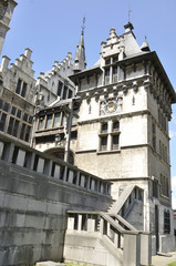 Fototapeta premium Castle located in the town of Antwerp, Belgium