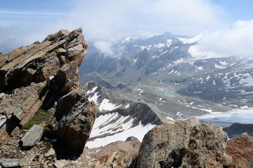 Gipfel des HInteren Daunkopf, Stubaier Alpen