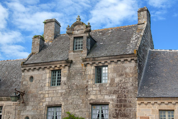 Fototapeta na wymiar Devanture ancienne, Locronan, Finistère, Bretagne
