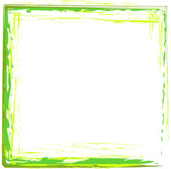 Rahmen grün Striche