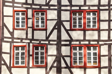 Monschau Fachwerkfassade