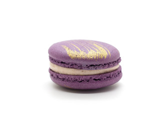 French colorful macarons.