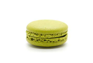 French colorful macarons.