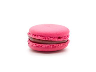 French colorful macarons.