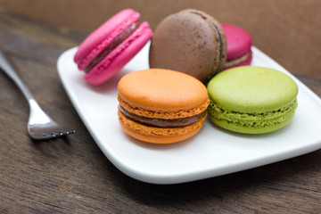 French macaroon.