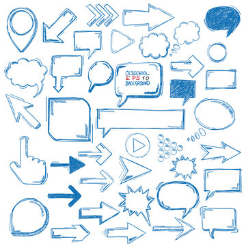 Big Oldschool Elements Bubbles Arrows Markers