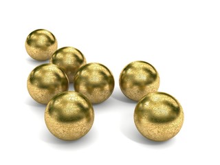 golden spheres
