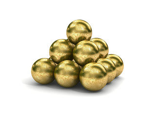golden spheres