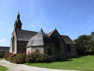 Fototapeta na wymiar Chapelle Sainte-Marie-du-Ménez-Hom .