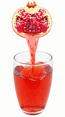 fresh pomegranate juice