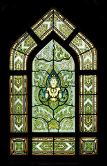 Stain Glass in the Mable Temple
