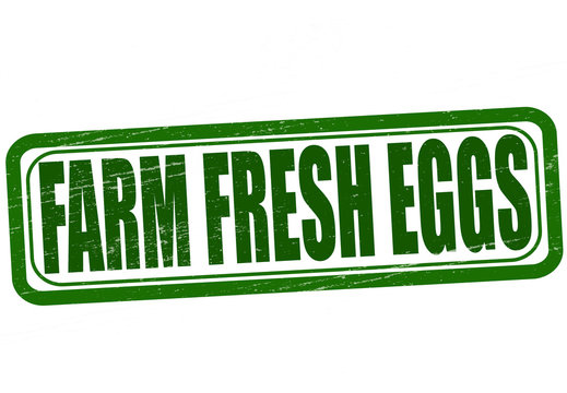 Farm fresh eggs