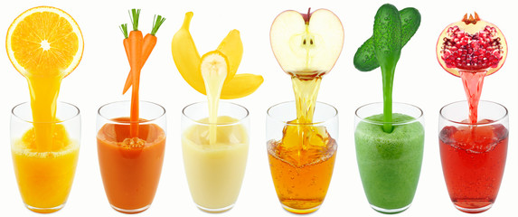 Vegetable and fruit juices