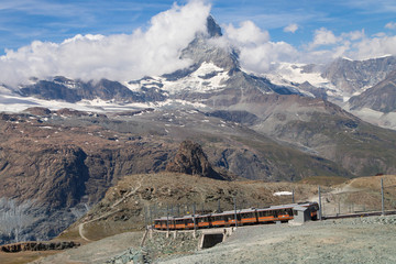 Fototapeta na wymiar Matterhorn from Gornergrat