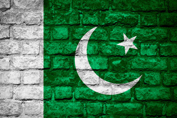 Obraz na płótnie Canvas flag of Pakistan