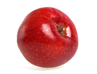 Red apple isolated on a white background