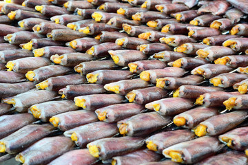 Dried Fish with fish  roe