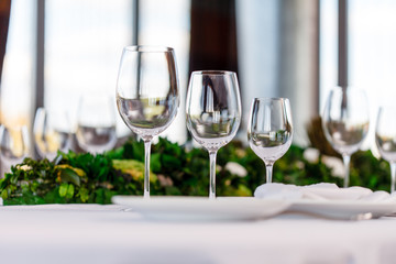 wine glasses