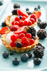 berries tart