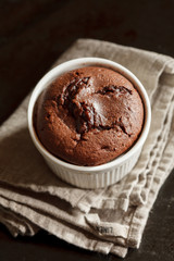 chocolate souffle