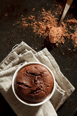 chocolate souffle