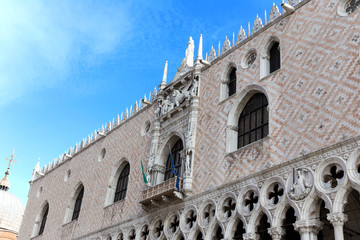 Architectural detail of the Doge's Palace