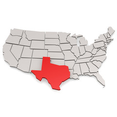 Texas map