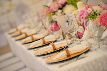 Beautiful table setting