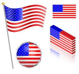 American Flag Set