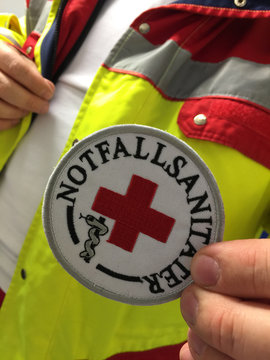 Notfallsanit&auml;ter Emblem - Notarzt Rettungssanit&auml;ter Rettungswage