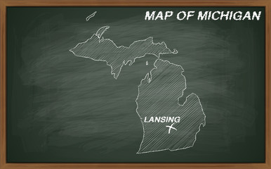 map of michigan