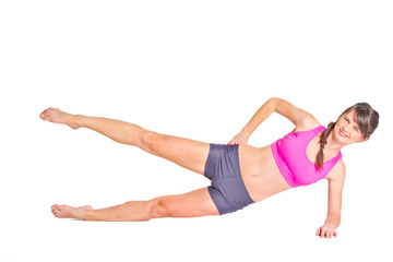 Obraz premium Fitness exercise