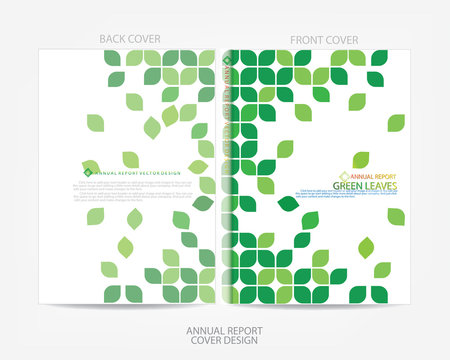 Annual report cover design