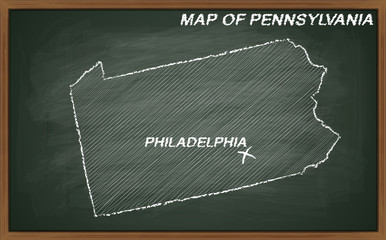 map of pennsylvania