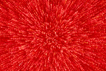 red glitter explosion lights abstract background