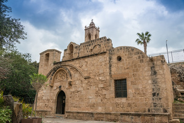 Fototapeta na wymiar Cyprus - Monastery at Aiya Nappa