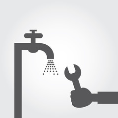 repair plumbing symbol
