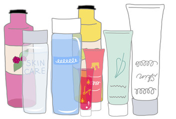 化粧品、化粧水ボトルの色々セット