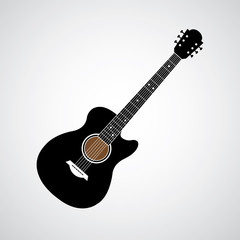 Fototapeta premium vector electric guitar