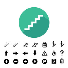 staircase symbol set