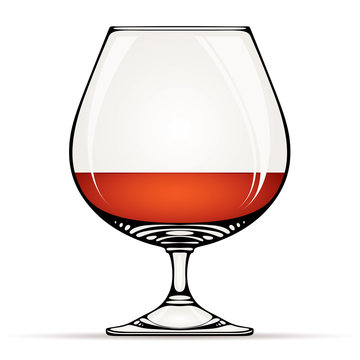 recommend clip art: Glass of cognac.